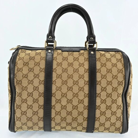 Authentic GUCCI Sherry Line Boston Bag GG Canvas bsj630-112725 - Picture 2 of 16